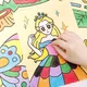 Jouets de peinture de sable faits à la main pour enfants ensemble de matériel de dessin bricolage