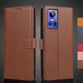 Realme – étui portefeuille en cuir Pu pour smartphone housse de protection pour OPPO Realme GT Neo