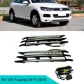 Feux de jour à LED pour voiture clignotant jaune antibrouillard DRL 12V Volkswagen Touareg