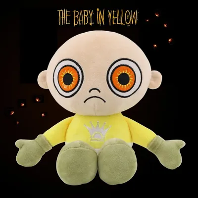 Le bébé en peluche jaune pour enfants poupées douces jouets en peluche Kawaii figurine de jeu