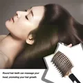 Peigne de massage du cuir chevelu pour femme brosse à cheveux féminine poils et poignées en nylon