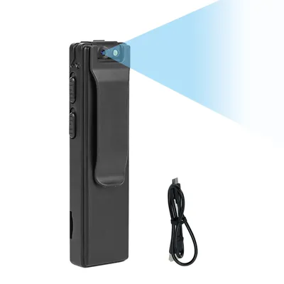 Mini caméra numérique A3 1080P HD lampe de poche micro caméra Linge avec clips détection de