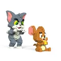 Magic Cartoon Mini décennie ks Jouet de construction pour enfants Anime Cat Tom Modèle de souris