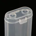 Boîte de rangement pour batterie Rechargeable boîtier plastique 5 pièces 2x18650 18650