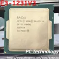 Original Intel Xeon E3-1231V3 CPU 3.40GHz 8M LIncome 1150 facades-core E3-1231 de bureau processeur