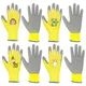 Gants de jardinage imperméables pour enfants gants de travail de jardin durables gants