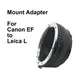 EF-L pour objectif IL EOS EF/EF-S-Bague d'adaptation monture Leica L EF-TL EF-SL EFS pour Leica TL