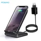 Station de charge sans fil 30W avec adaptateur QC3.0 18W support de charge rapide pour IPhone 14 13