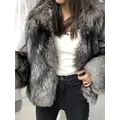 Manteau chaud en fausse fourrure pour femme noir blanc rose peluche veste femme automne