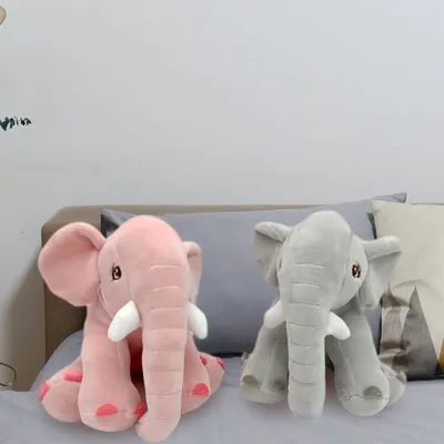 Animaux en peluche de 20CM pour enfants jouet mignon en forme d'éléphant de dessin animé pour bébés