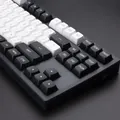 Capuchons de touches de clavier 149 touches en PBT noir et blanc minimalistes pour clavier