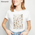 T-shirt Tumblr Y-Tee pour femme vêtements féminins impression d'illustration de chambre plus