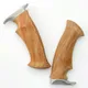 Manche de couteau Bowie en bois de rose pour bricolage matériau Damas semi-fini avec manche en