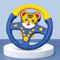 Jouet de volant avec son et lumière contrôleur de conduite simulé jouet de siège de voiture pour