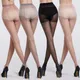 Collants transparents en Nylon Ultra-fin pour femmes collants Sexy bas extensibles transparents