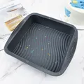 Moule à gâteau carré en silicone ustensiles de cuisson pour mousse plaque réutilisable outils de