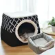 Lit pour animaux de compagnie pour chats et chiens accent doux chenil maison de diversification