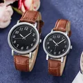 Montre pour hommes et femmes Simple coréenne décontractée étanche femme et homme étudiant