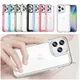 Coque en silicone transparent pour iPhone coque de protection en TPU pour iPhone 14 Pro Max 13 12