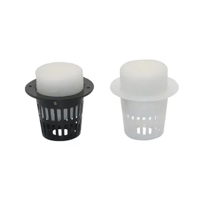 Filet de culture hydroponique en plastique 20 pièces pots de pépinière tasse maille de