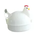 Cuiseur à vapeur en forme d'œufs de poulet 4 œufs appareils de cuisson durables pour four à