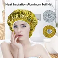 Bonnet de douche élastique en aluminium 5 pièces/10 pièces isolé thermiquement bonnet de bain