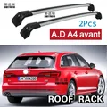 SHITURbiomome-Barres de toit pour Audi A4 Avant barres latérales en alliage d'aluminium Audi T1