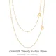 CANNER – collier ras du cou en argent Sterling 925 pour femme bijoux de couleur or avec initiales