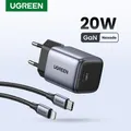 UGREEN – chargeur USB type-c 20/30W GaN PD charge rapide pour iPhone 14/13/12/11 PD3.0/QC3.0