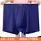 Jsalutations-Sous-vêtements pour hommes Boxer Goals Noir Bleu Rouge Modal Slip Grande Taille