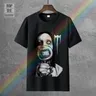 Mazumi8 Marilyn Manson Loupe Matal Punk T Shirt Top Tee à vendre Tee-shirts en coton naturel