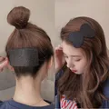 Autocollants pour cheveux noirs pour femmes 2 pièces/lot clip en forme de nœud papillon en forme