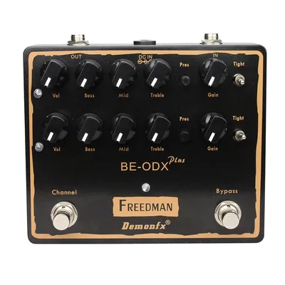 Demonfx Haute Qualité Overdrive Distortion BE-ODX Plus pun-OD Deluxe Double Canal JEEffprotected