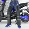 Genouillères imperméables pour moto protège-genoux coupe-vent voiture électrique chaud