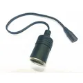 Allume-cigare de voiture prise femelle à connecteur baril 5.5mm x 2.1mm 5.5x2.1 adaptateur de prise