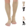 Bas de Compression de qualité médicale 2 pièces chaussettes de Compression de mollet varices