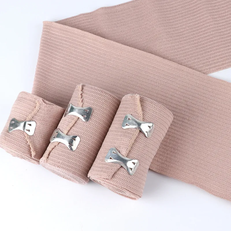 Bandage de Compression à haute élasticité avec fermeture à Clip, garrot de sport pour tendon, basket-ball, soutien de la cheville, genouillère, Bandage de Fitness