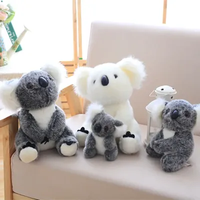 Peluche koala kawaii pour bébé et enfant jouet doux au beurre ours australien joli cadeau pour