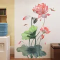 Autocollant Mural Simple et Créatif Motif Annie Libellule Décoration Murale pour Salon Chambre à