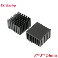 Dissipateur thermique en aluminium 37x37x24mm 37x37x24mm pour LED Power IC Transistor Tech PBC