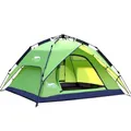 Tentes de camping Desert Fox pour 3 personnes Tente dôme automatique Pop-Up instantanée avec bâche