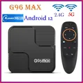 Boîtier Smart TV G96 Max Android 12 H618 8 Go/32 Go/64 Go/2024 Go lecteur multimédia rapide avec