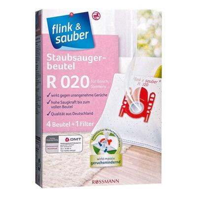 flink & sauber Staubsaugerbeutel R 020 weiß