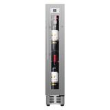 Equator Super-Slim 9 bottle Built-in/Freestanding Wine Ref with 7 color LED Lights