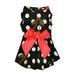 Floral Bow Pet Dog Dress Floral Pet Dog Dress Dog Vest Clothes Dress Cat Summer Pet T-Shirt Dress Skirt Coat Cute Pet T-shirt Clothes Pet Summer Clothes