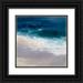 Purinton Julia 20x20 Black Ornate Wood Framed with Double Matting Museum Art Print Titled - Evening Tide