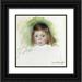 Cassatt Mary 20x20 Black Ornate Wood Framed with Double Matting Museum Art Print Titled - Portrait of Ellen Mary Cassatt