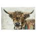 Stupell Industries Highland Cattle Cow Collage Portrait Graphic Art Unframed Art Print Wall Art Design by Traci Anderson