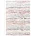 SAFAVIEH Fontana Shag Danica Striped Plush Area Rug Ivory/Pink 10 x 14