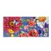 Evergreen English Garden Florals Sassafras Indoor Outdoor Switch Doormat 1 10 x10 Multicolored